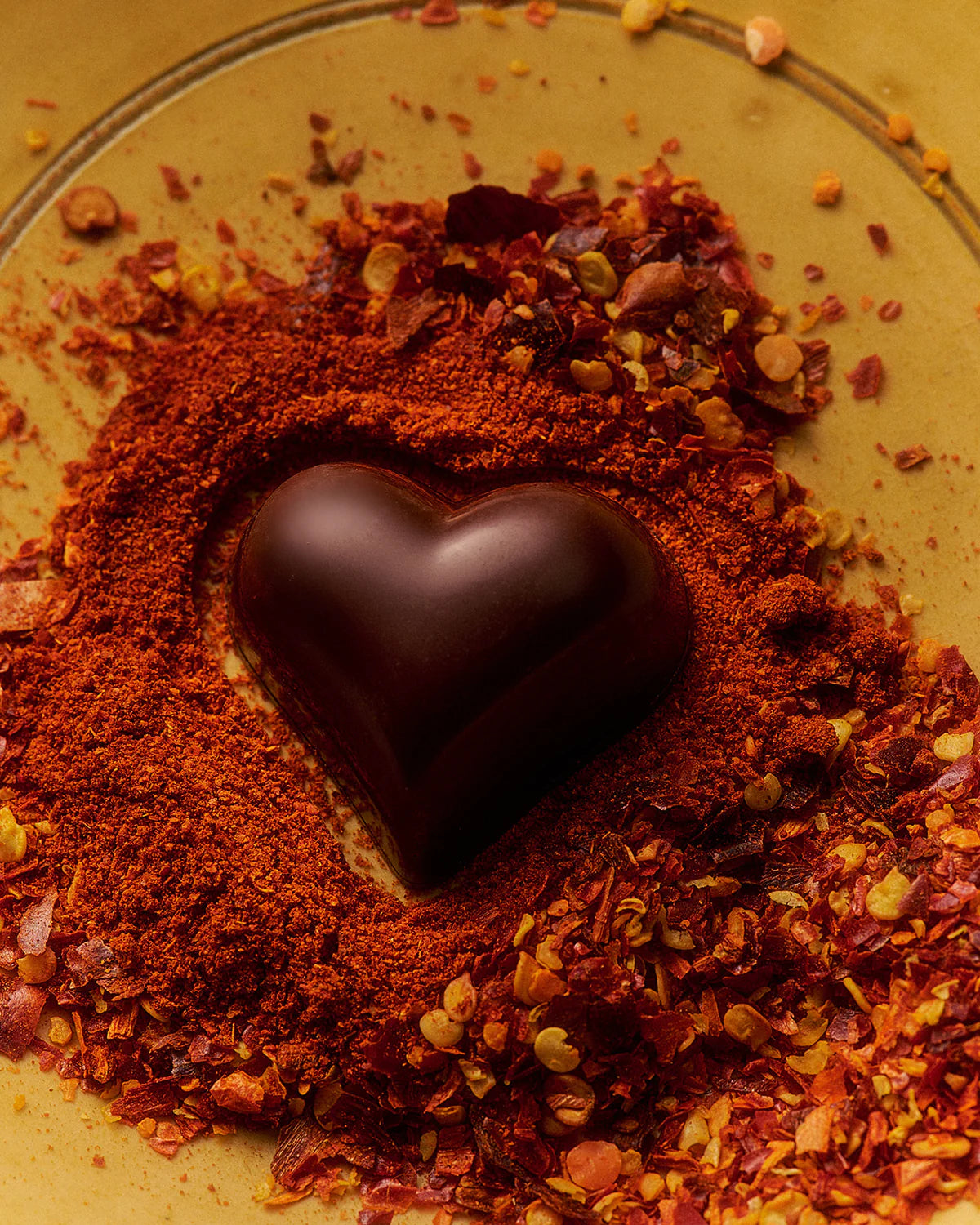 Chilli Chocolate Hearts Box- 330g