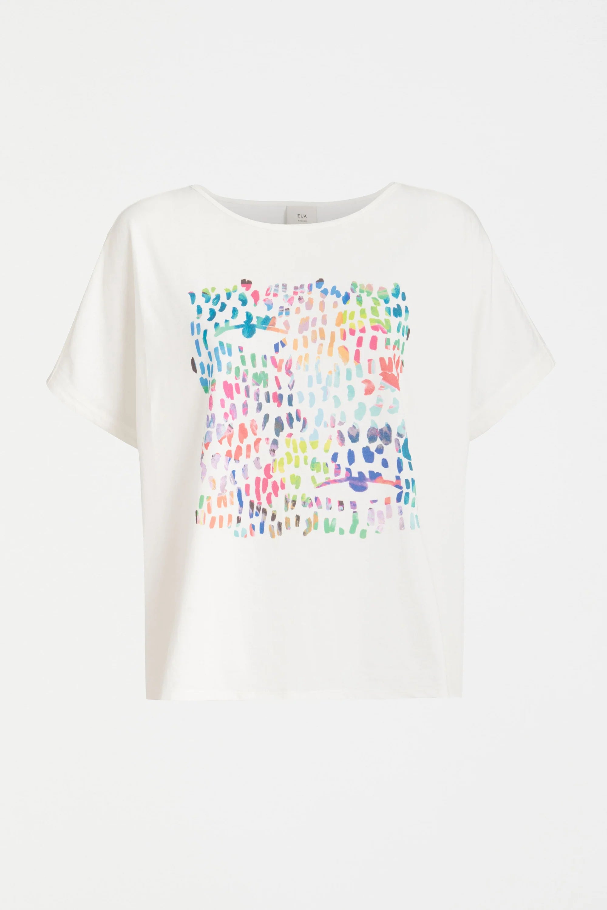 ELK Bruk Tee-Multi Tropea Print