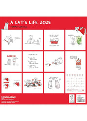 A Cat's Life Wall Calendar 2025