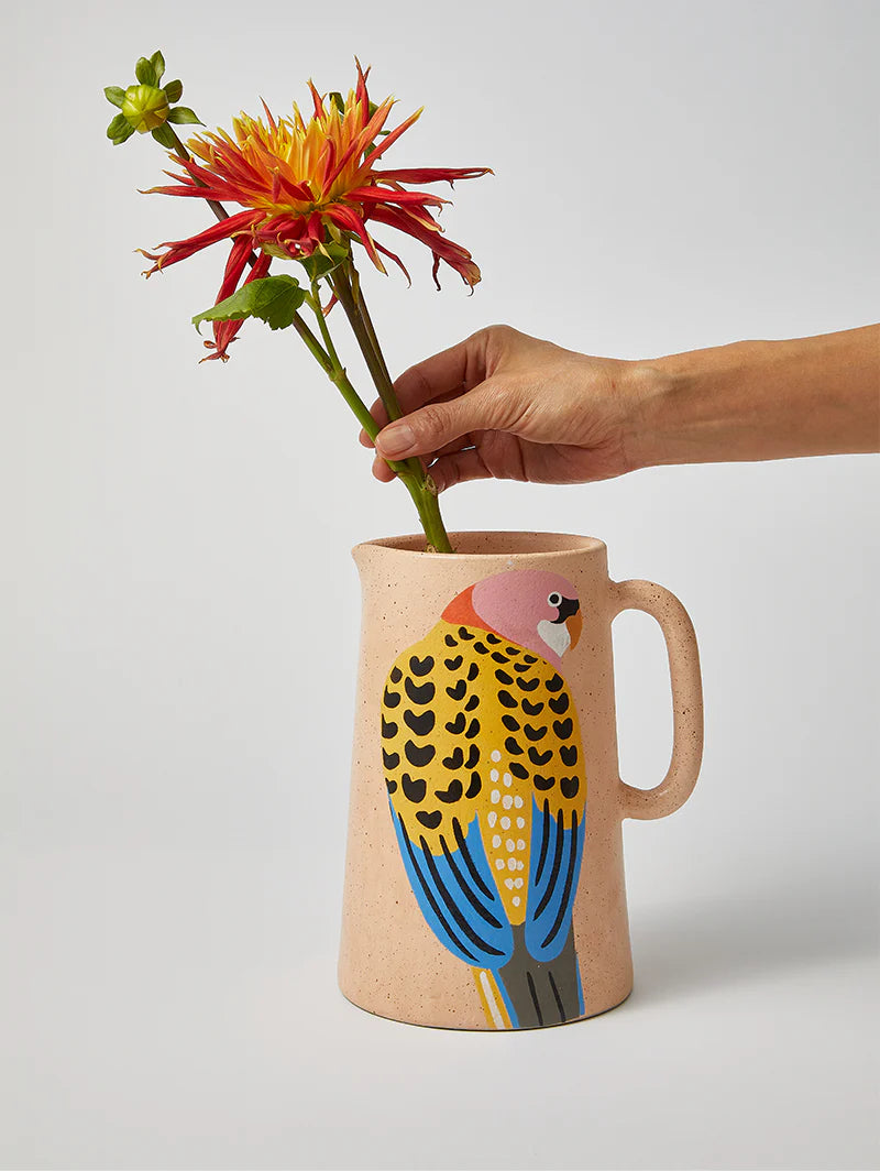 Jones & Co Aerial Rosella Jug