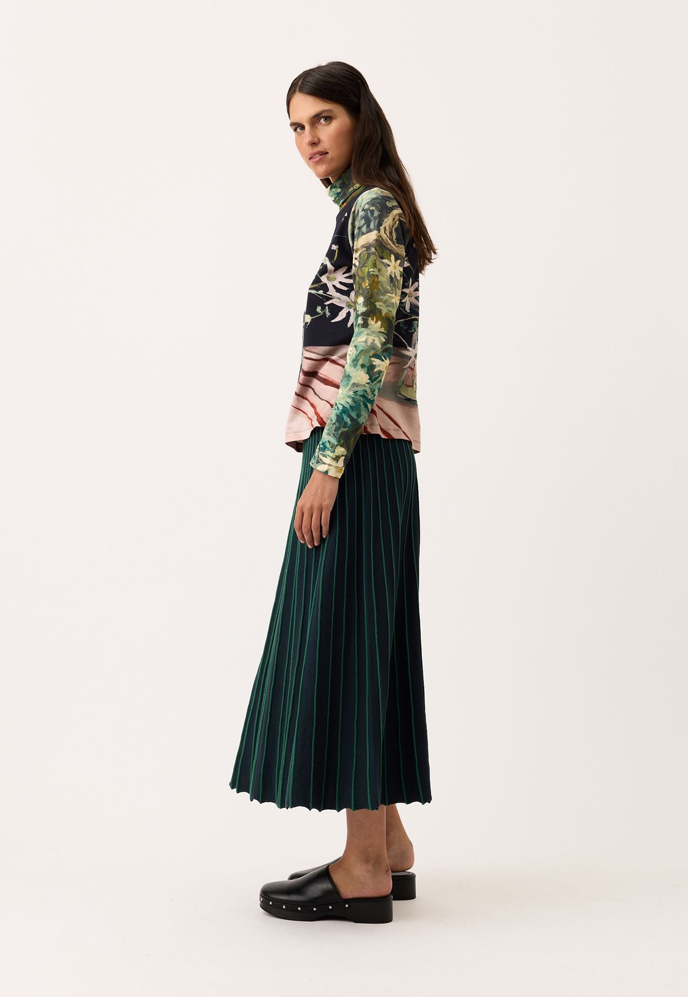 Aine Skirt- Foliage