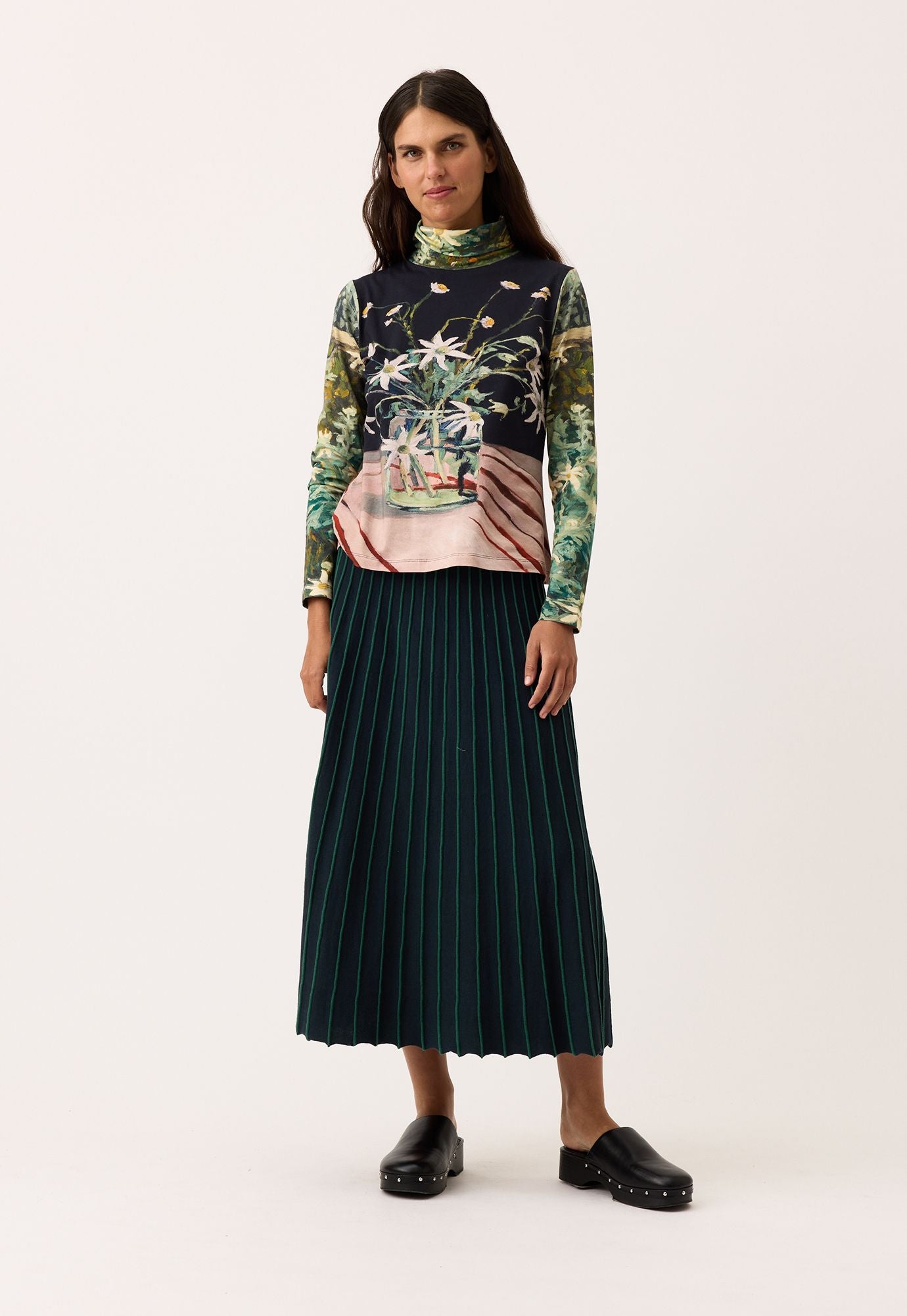 Aine Skirt- Foliage