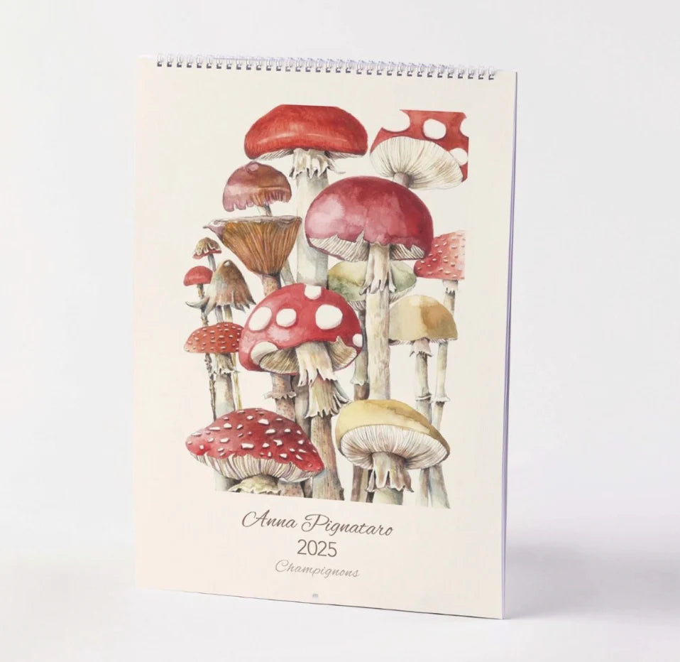 Alice Pignataro Champignons Calendar 2025