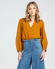 Amore Shirt- Mustard