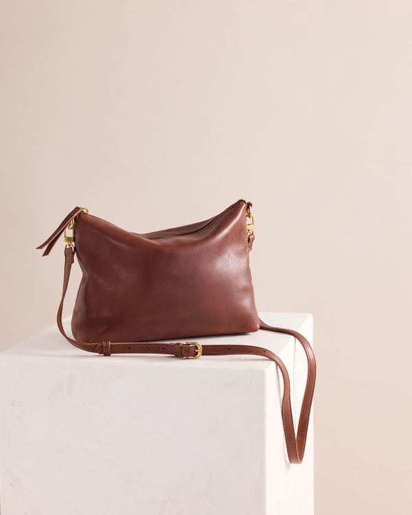 JuJu & Co Augusta Crossbody Bag- Cognac