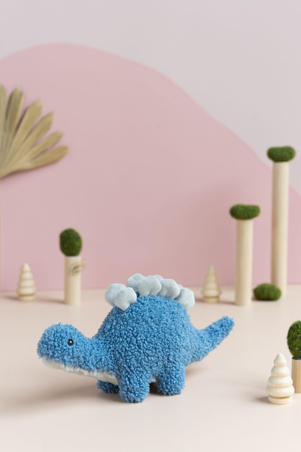 Baby Stu Stegosaurus- Blue