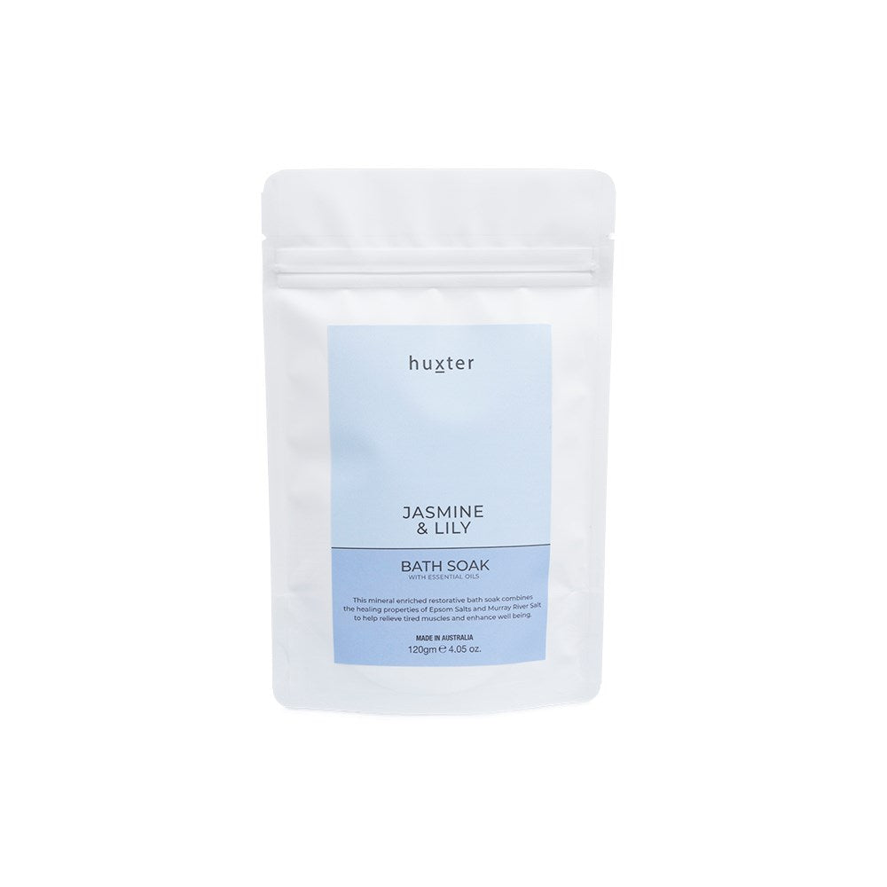 Huxter Bath Soak-120gm Jasmine & Lily