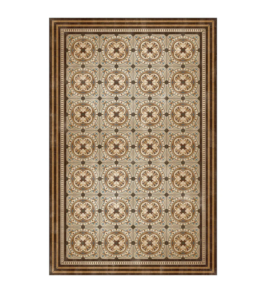 Beija Flor Extra Large Vinyl Rug-Rome