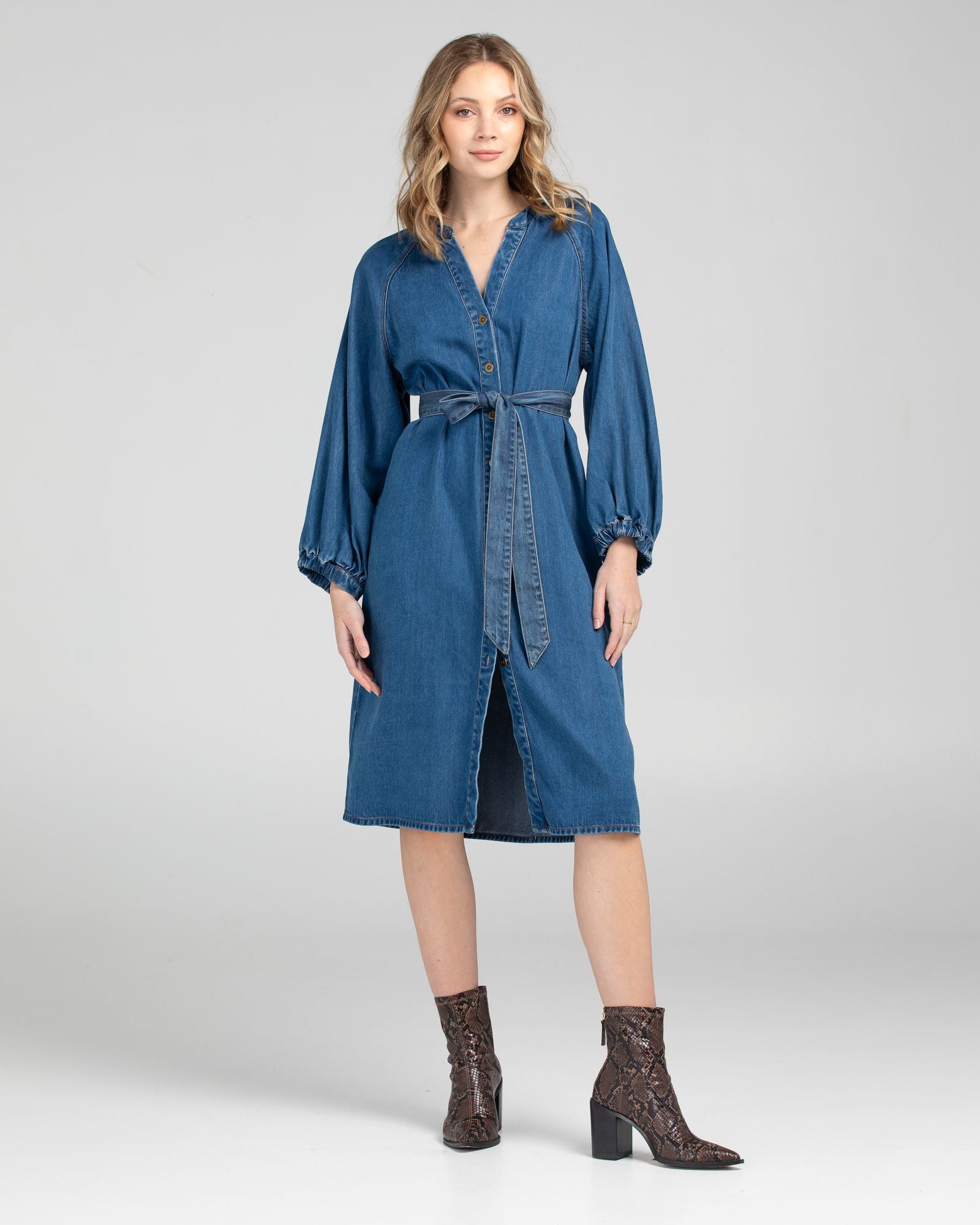 Lennox Dress- Brando Denim