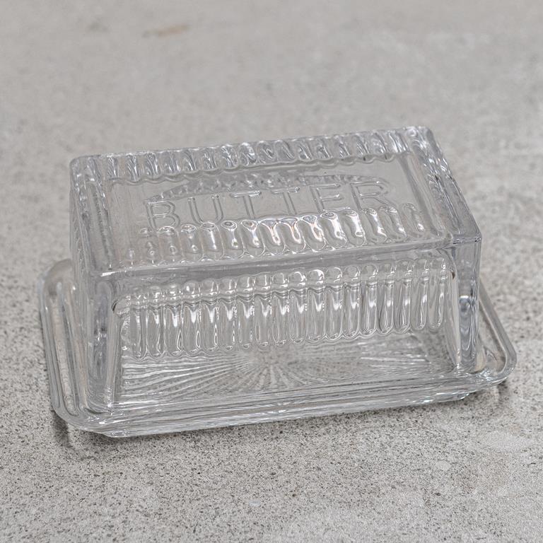 Glass Butter Dish