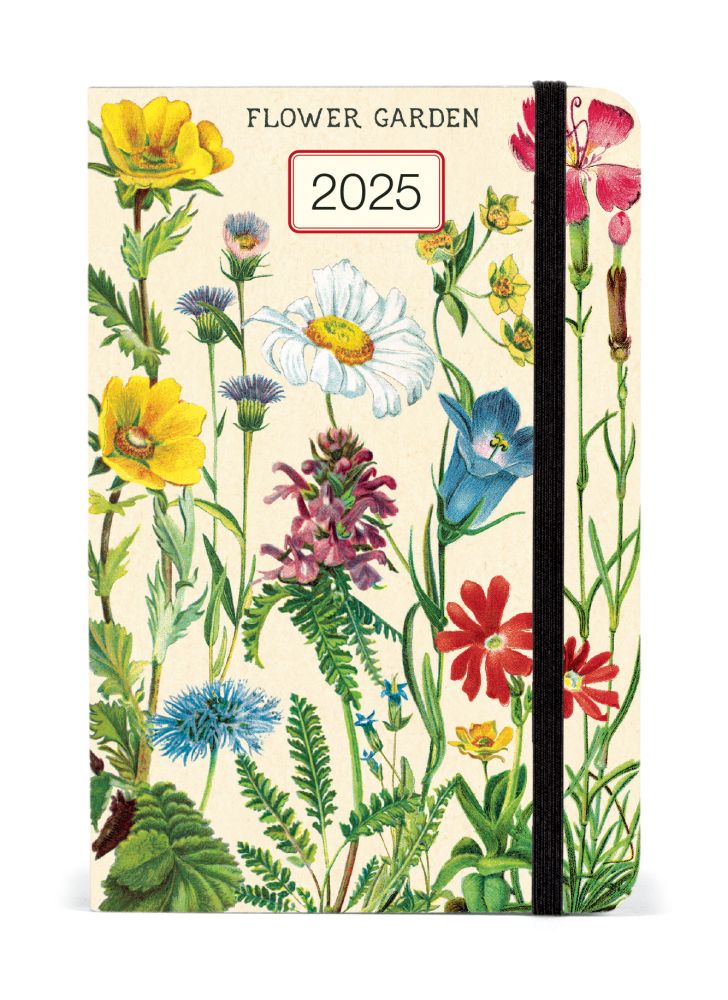 Cavallini & Co 2025 Weekly Planner-Flower Garden