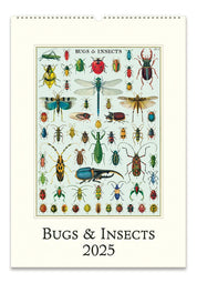 Cavallini & Co 2025 Wall Calendar- Bugs & Insects