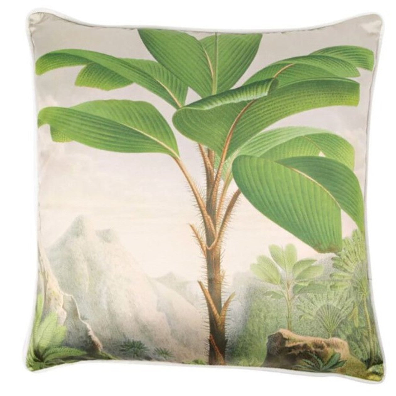 Sateen Cushion Cover- Pacific Landscape