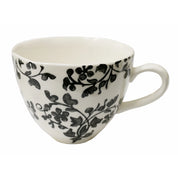 CC Interiors Handpainted Florentine Mugs Noir