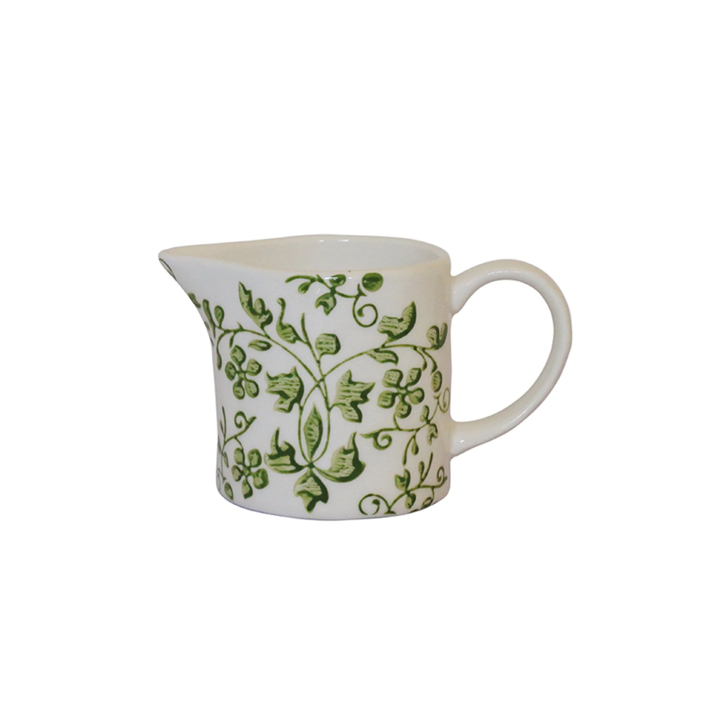 CC Intereiors Florentine Hand Painted Small Jug in Verde