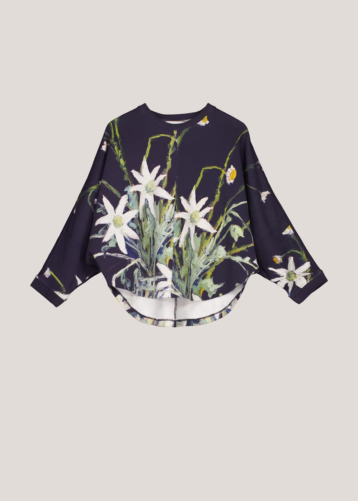 Nancybird Dahlia Batwing Sweat- Still Life