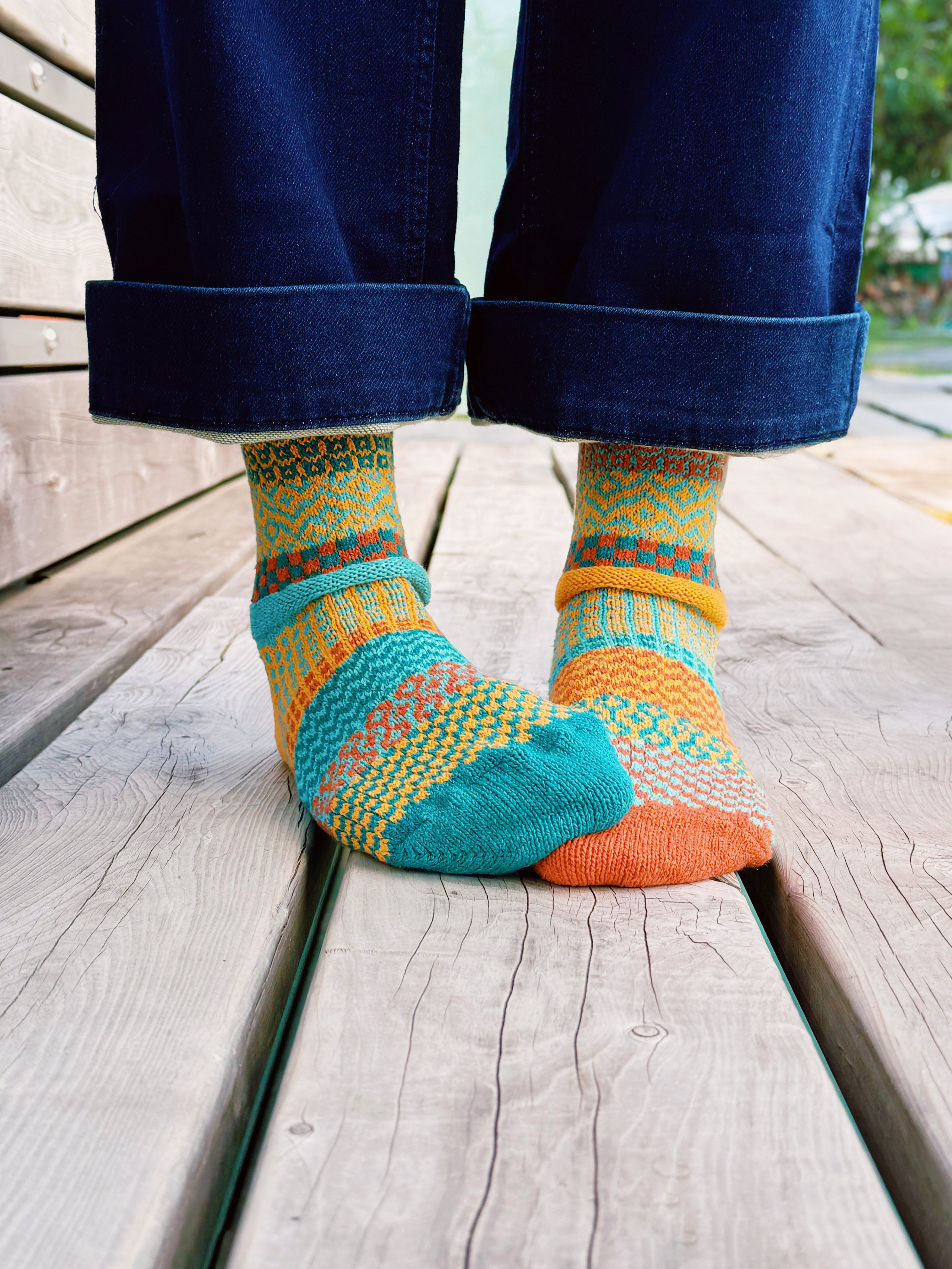 Solmate Socks-Recycled Cotton Crew-Dune