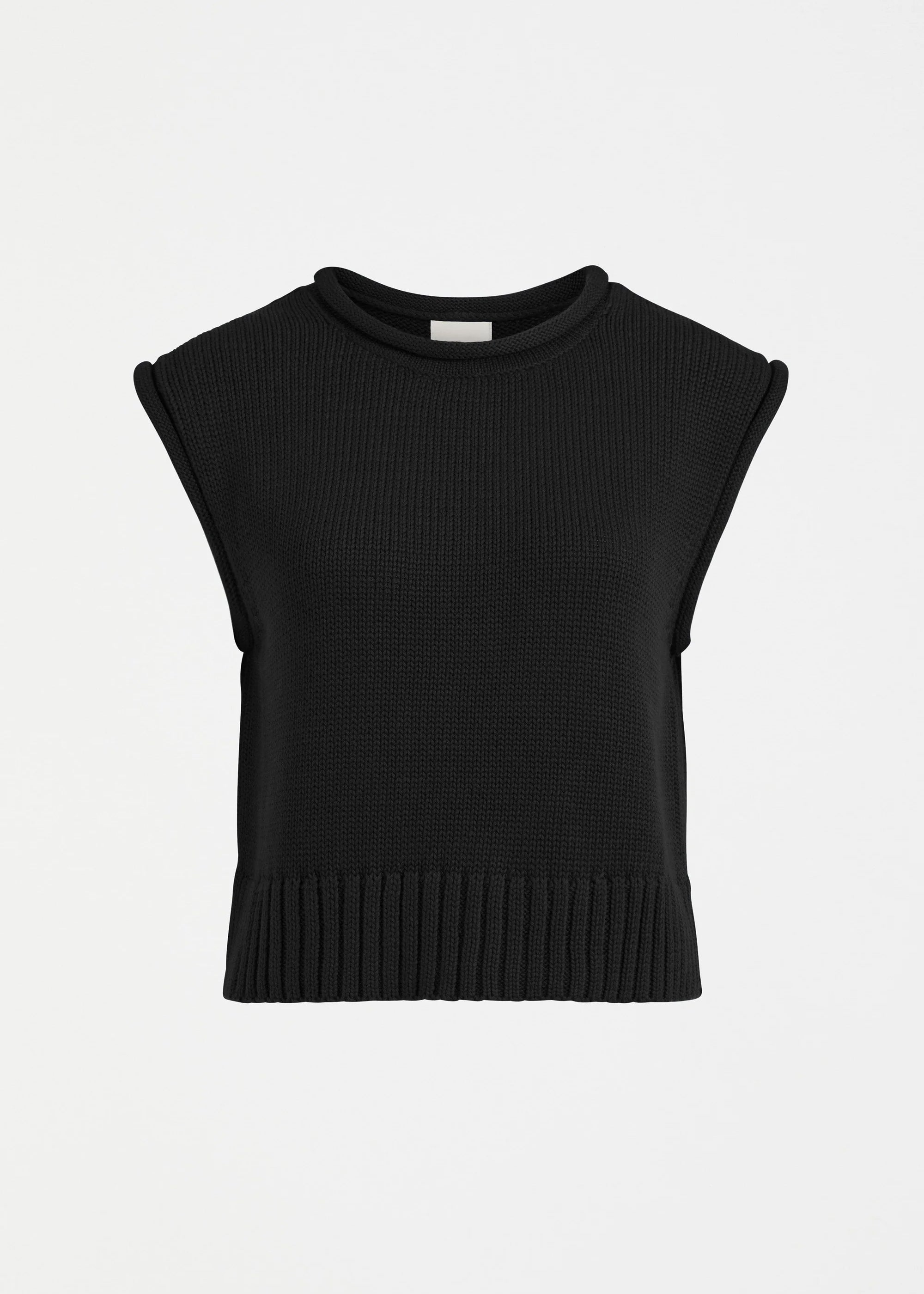 ELK-Lunel_Knit_Vest-Black2.webp