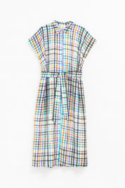 Tilko Shirt Dress- Holja Check