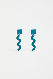 ELK Tilse Drop Earring in Teal