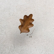 Flat Leaf Wooden Dish