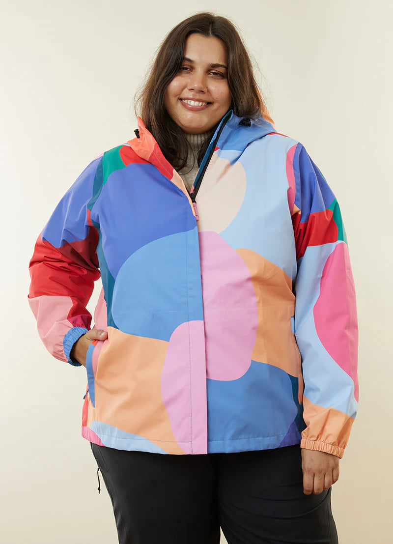 Elements Waterproof Jacket- Opal