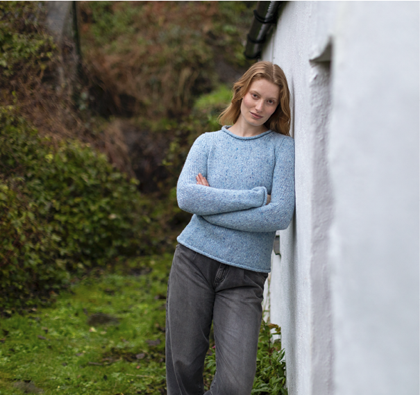 Fisherman Out of Ireland Roll Neck Sweater