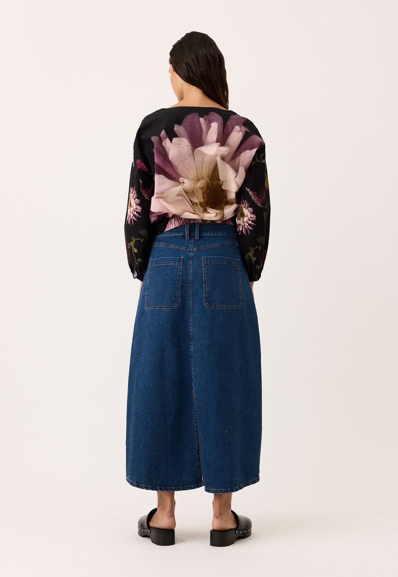 Franny Skirt- Denim