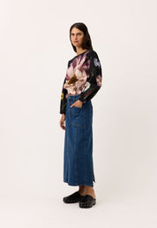 Franny Skirt- Denim