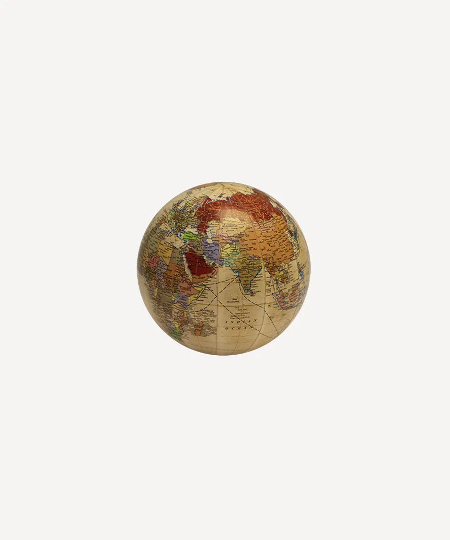 French Country Cream World Globe