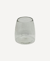 Dappled Clear Glass Vase