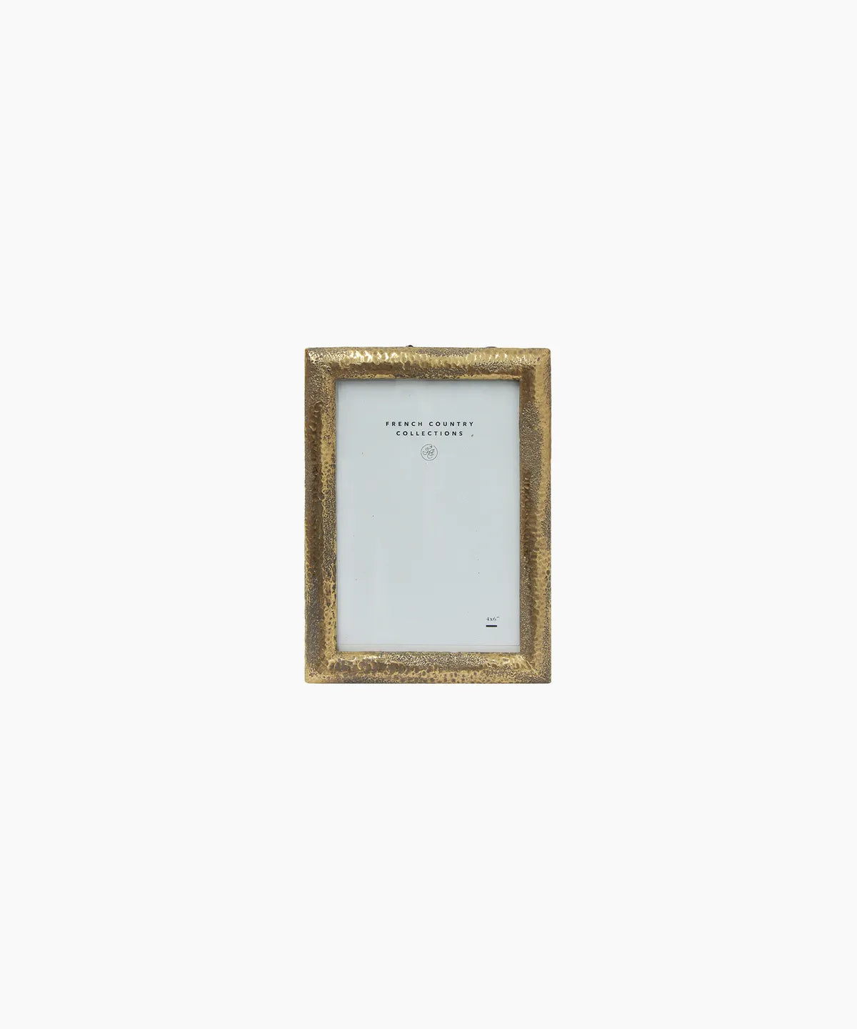 French Country Hammered Gold Photo Frame 4 x 6