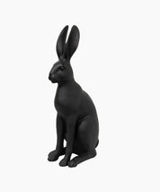 French Country Collections Harold the Hare Black