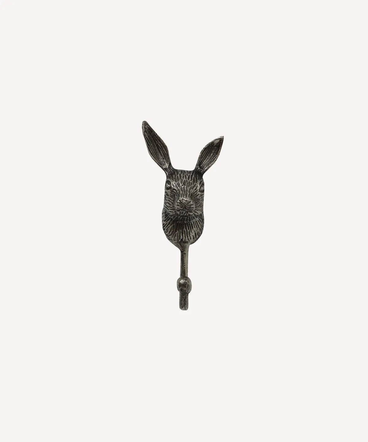 French Country Silver Rabbit Hook