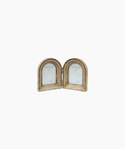 Beech Double Arch Photo Frame