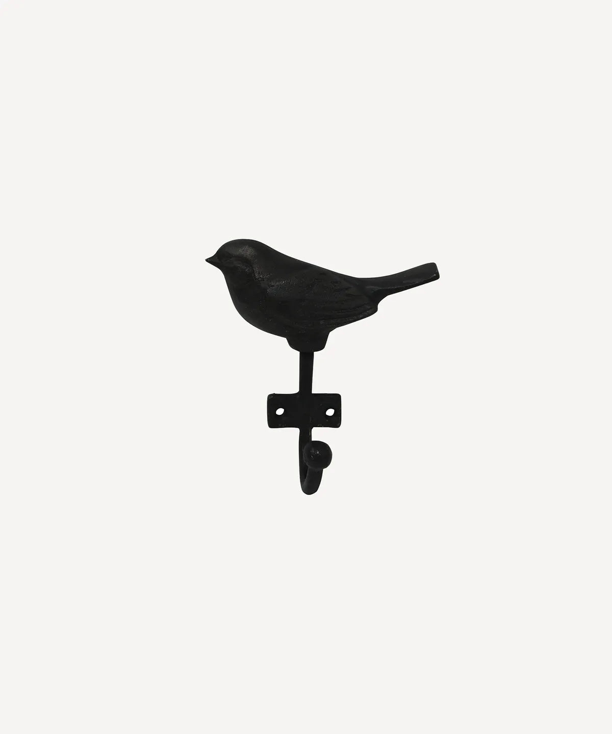 French Country Birdie Black Wall Hook