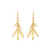 We Dream In Colour Gold Banboo Earrings