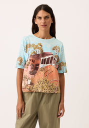 Nancybird Grace Tee in Shack Print