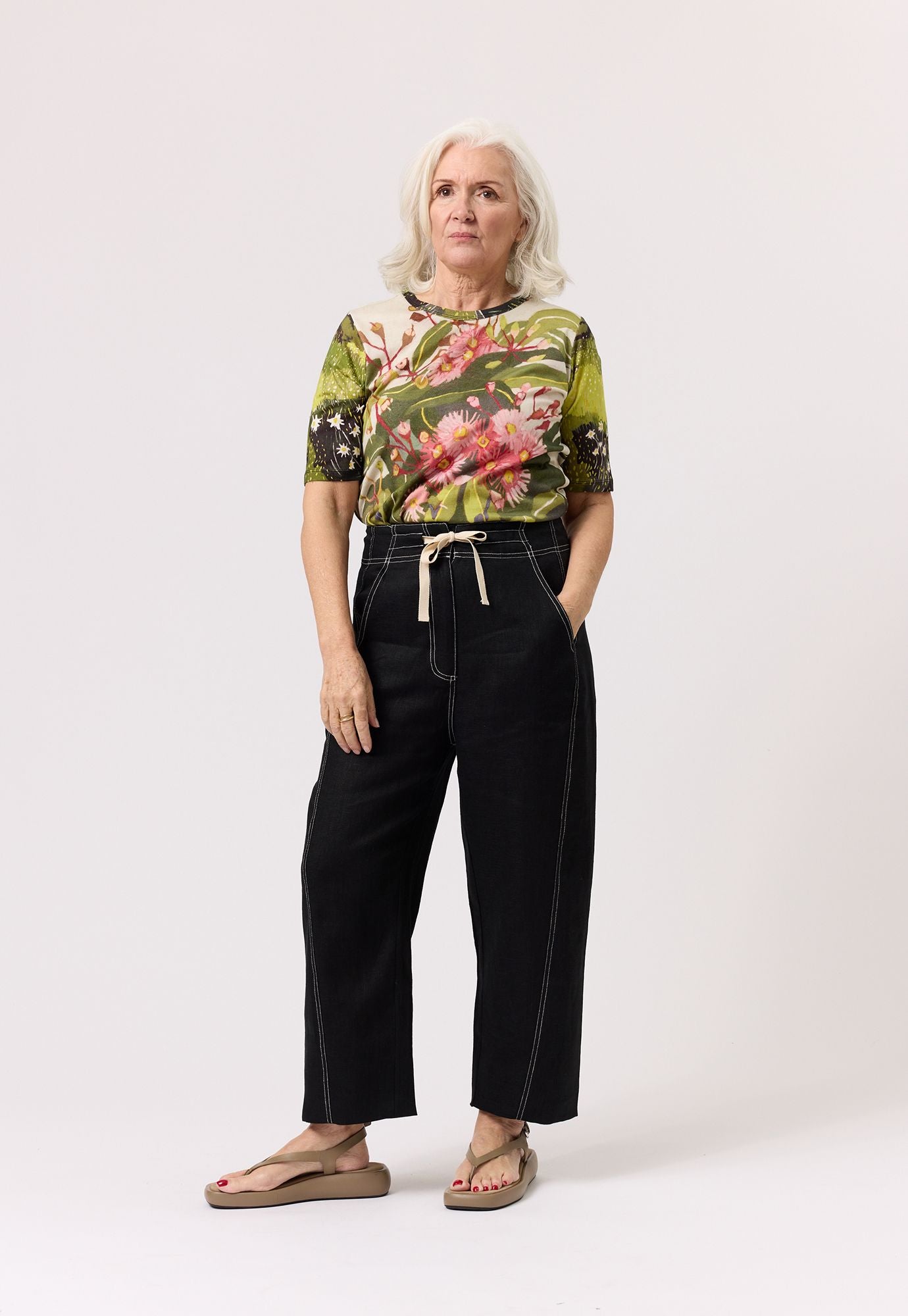 Nancybird Harriet Pant in Black