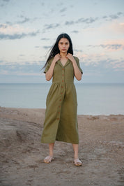 Day Dress- Olive