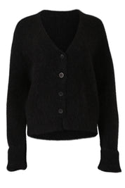 In Transit Alpaca Cardigan- Black