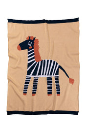 Indus Zebra Baby Blanket