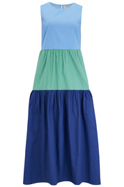 Juniper Maxi Tiered Sundress-Sea