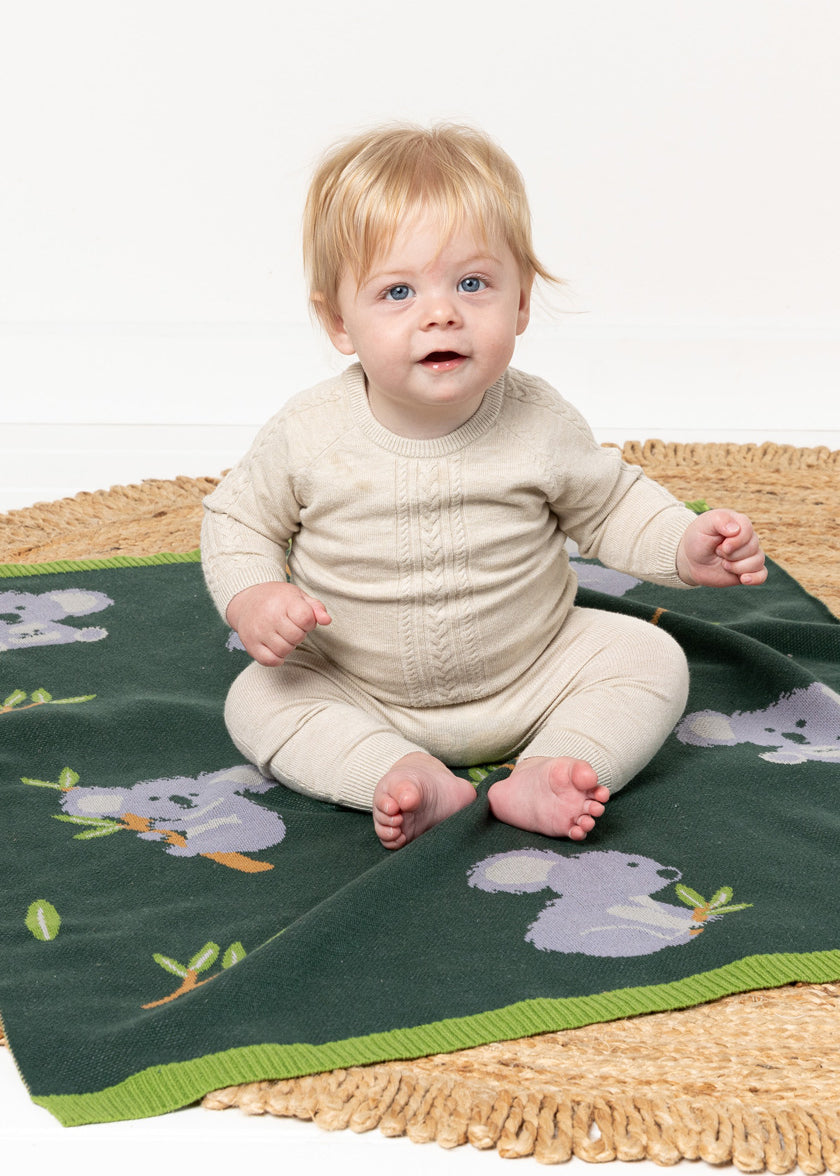 Indus Kiki Koala Baby Blanket