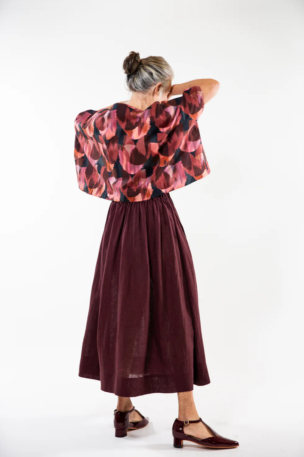 Leilani Skirt- Merlot