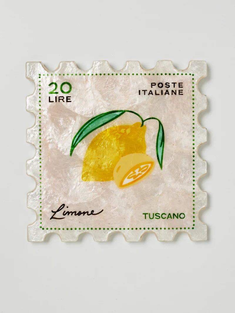 Jones & Co Limone Stamp Wall Art