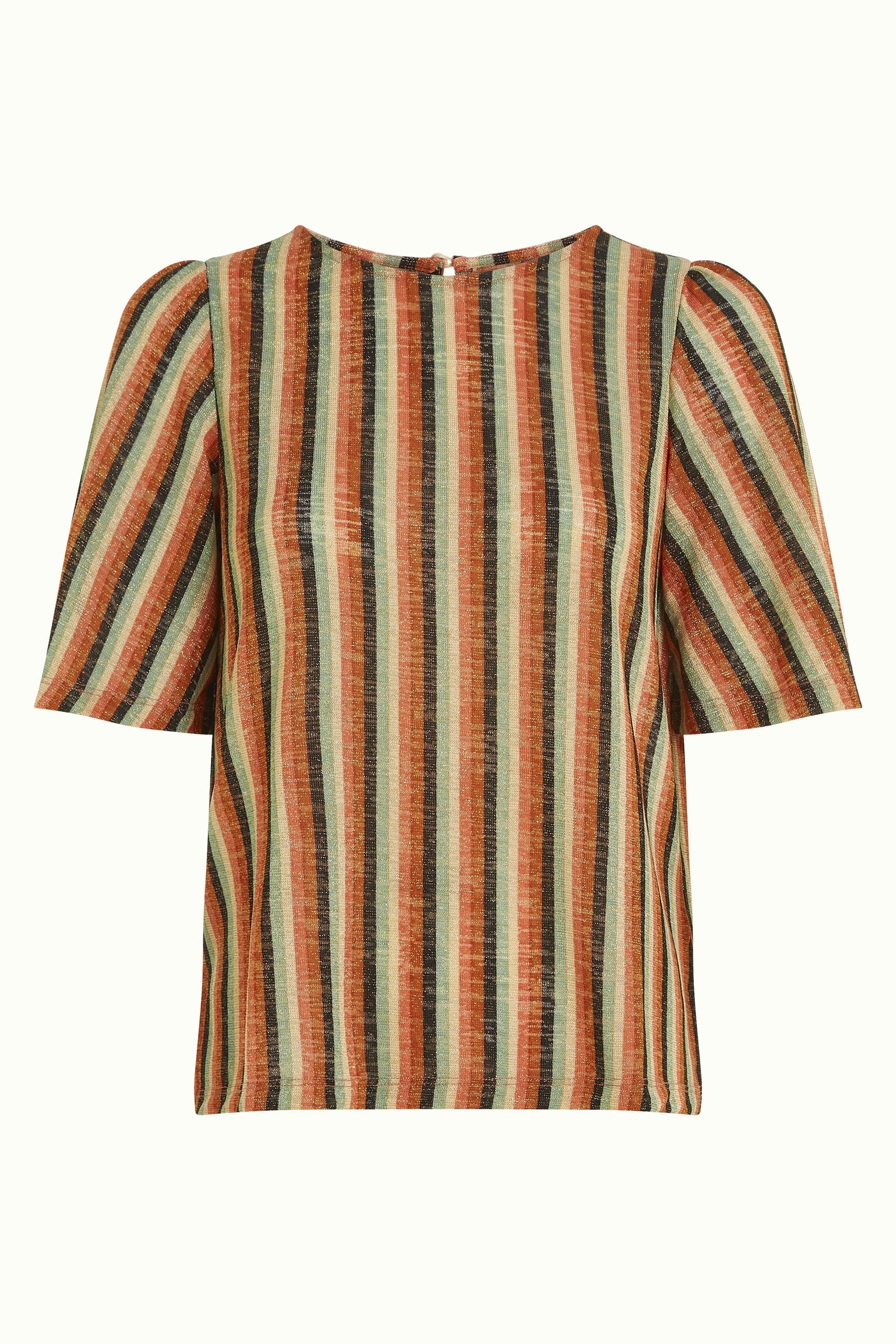 Lizzy Top- Piso Stripe