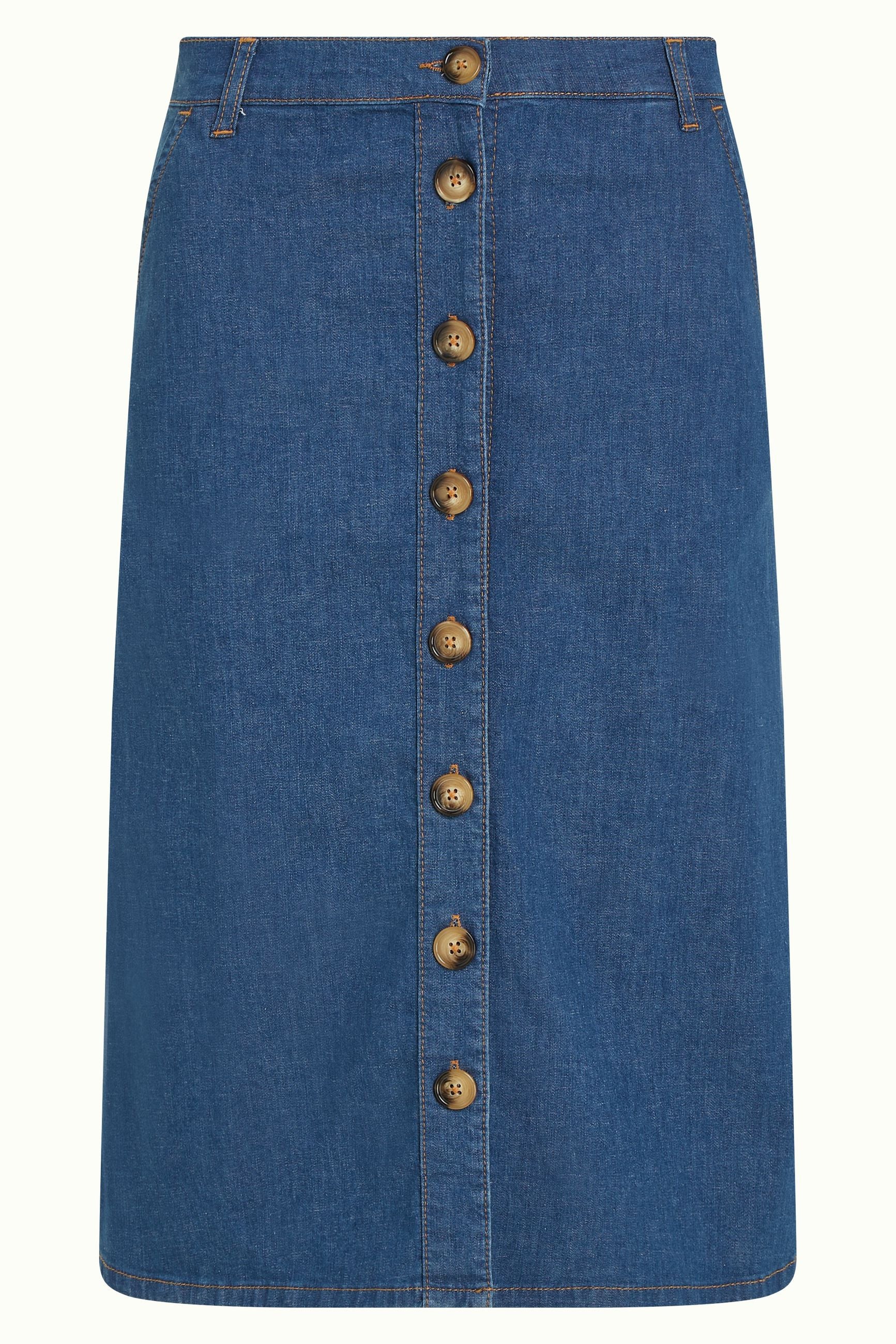 Marie Skirt- Chambray