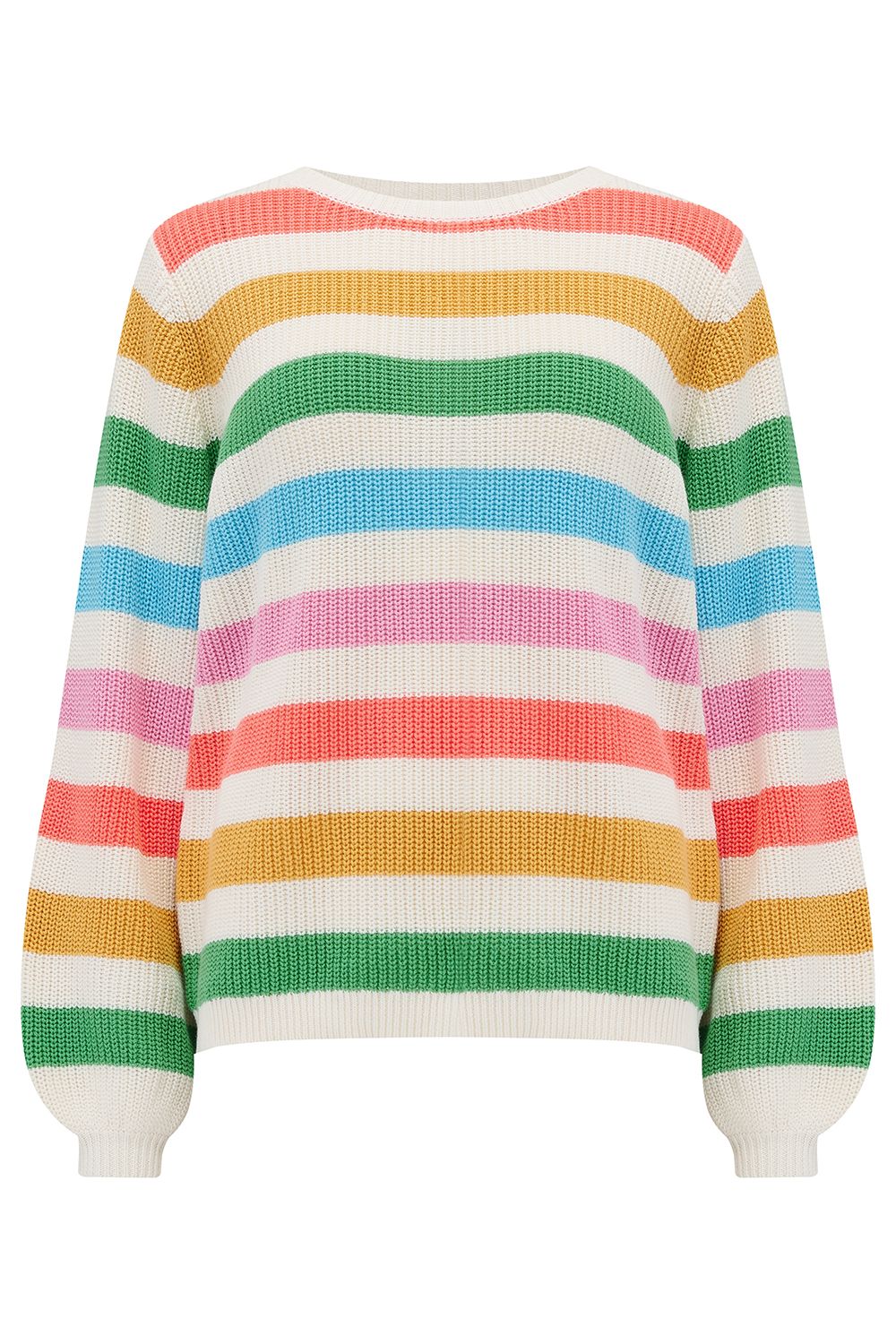 Sugarhill Brighton Marina Jumper Rainbow Stripe