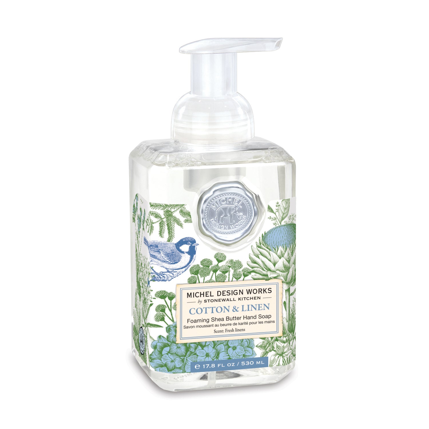 Michel Designs Foaming Hand Soap Cotton & Linen